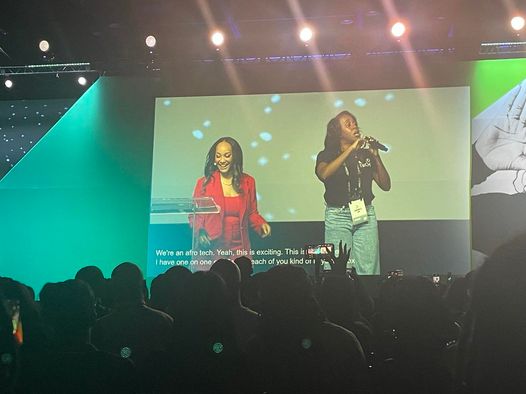 Morgan DeBaun and Corporate Erin (Lisa Beasley)